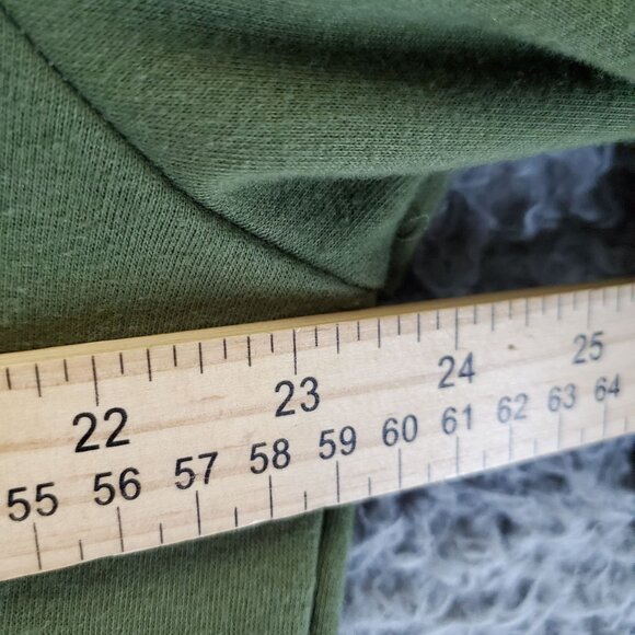 Michael Strahan Shirt Mens Large Green MSX Pullover Cotton Blend Hoodie - Picture 4 of 7